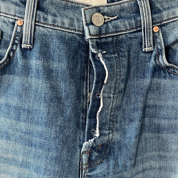 Mother Superior The Fly Cut Tomcat Roller Wide Leg Jeans Size 28 NWT - Picture 6 of 14